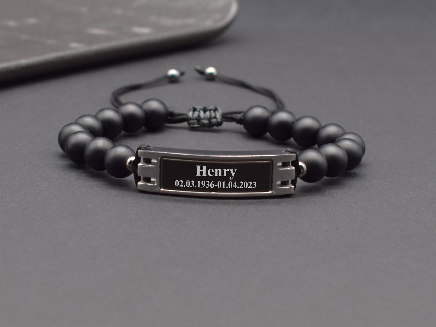 Cremation ash jewelry for men Loss of dad gift Loss of a loved one