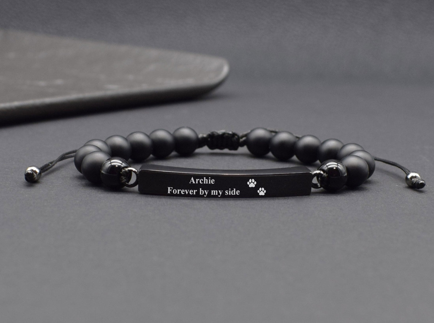 Cremation bracelet for pets ashes made into jewelry Loss of pet gift