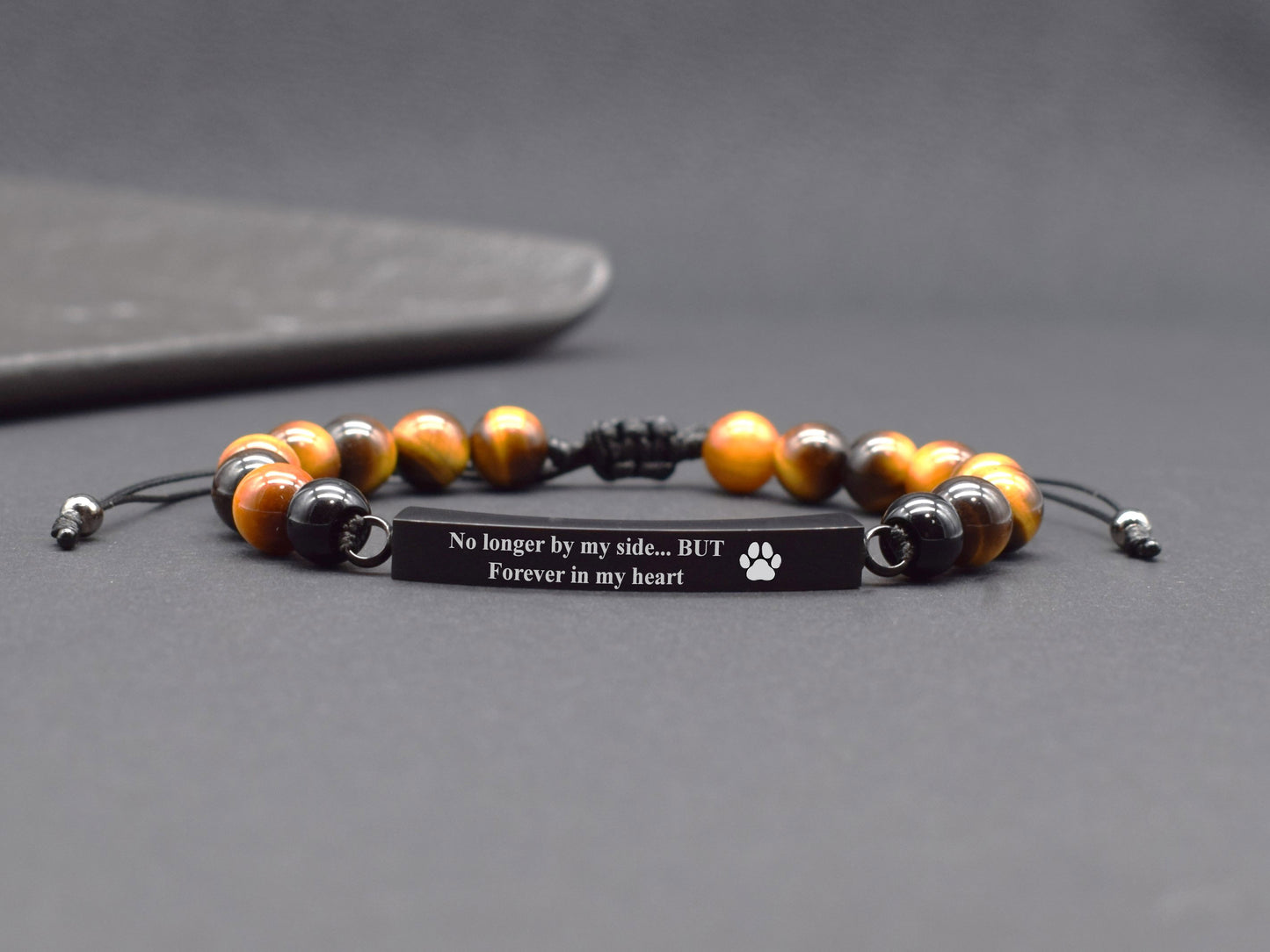 Pet memorial gift Ashes bracelet Cremation jewellry with urn loss dog cat gift