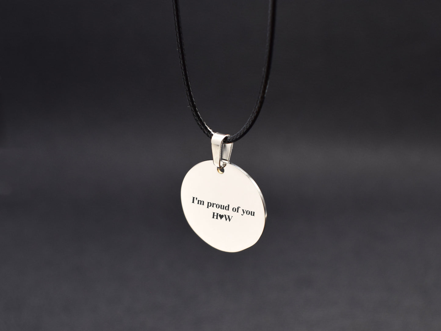 Sobriety jewelry AA anniversary necklace Sober date gift Recovery necklaces