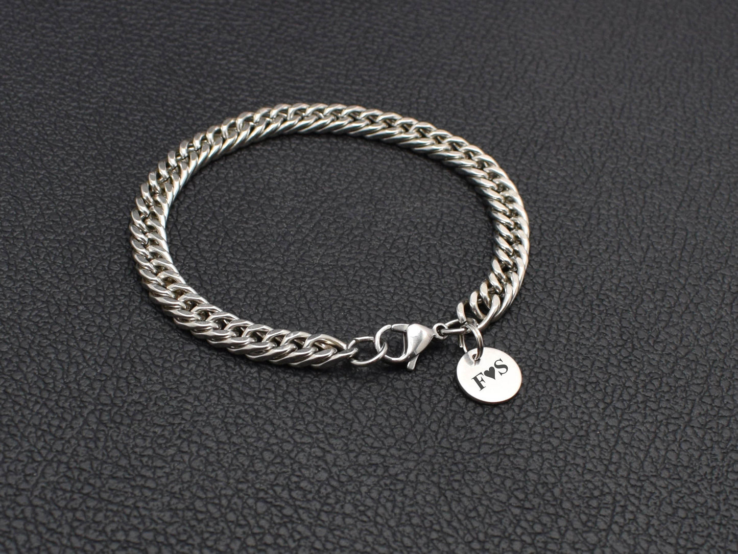 Chain jewelry Coordinates bracelet Long distance relationship boyfriend