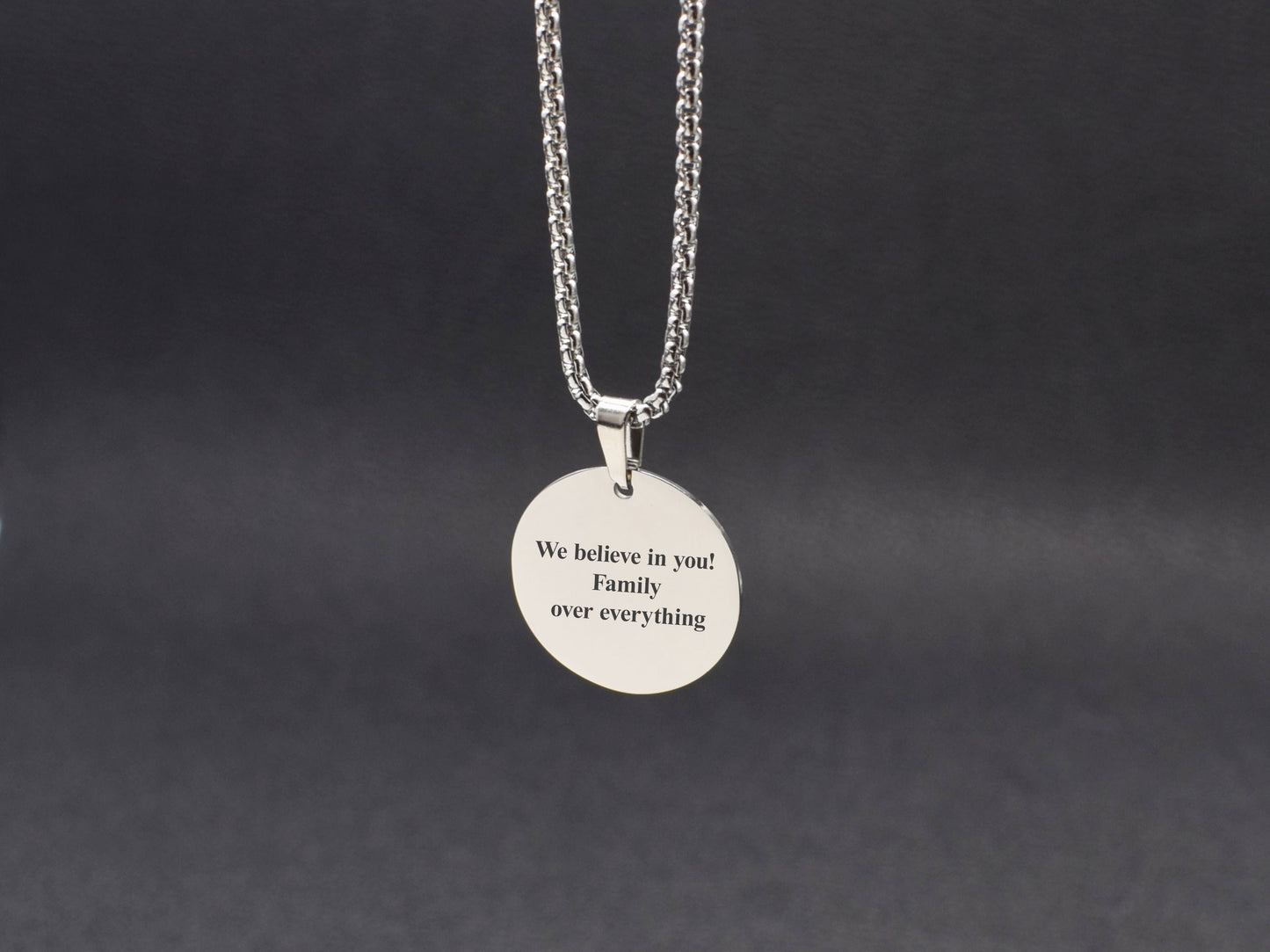 Sobriety gift AA/NA program jewelry Sober necklace God, grant me the serenity