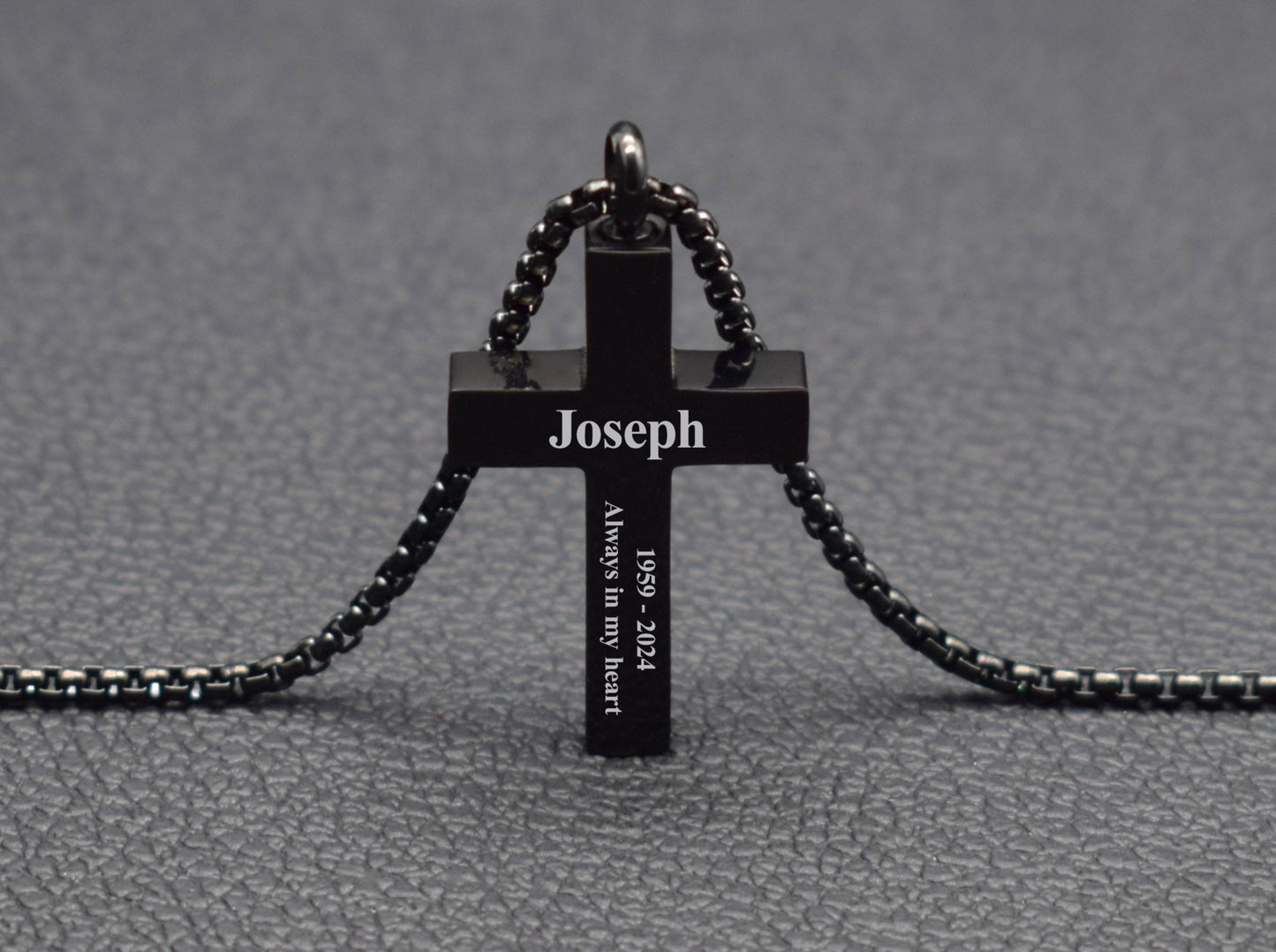 Memorial necklace for ashes Urn necklaces for men Cremation ash jewellery