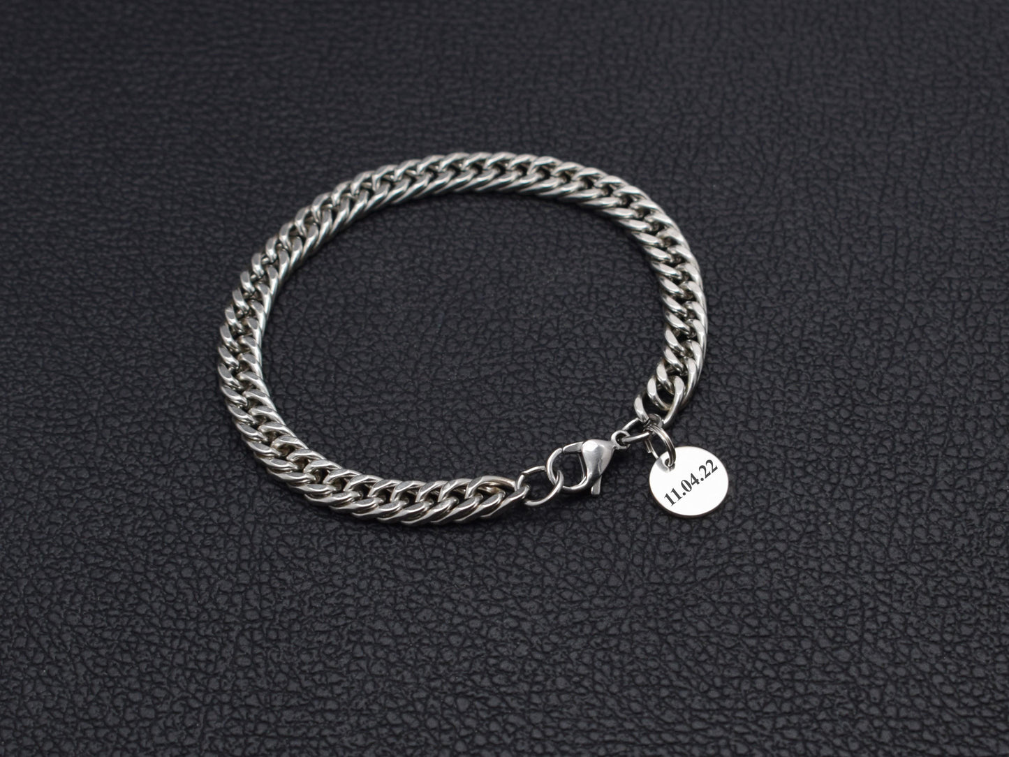 Chain jewelry Coordinates bracelet Long distance relationship boyfriend