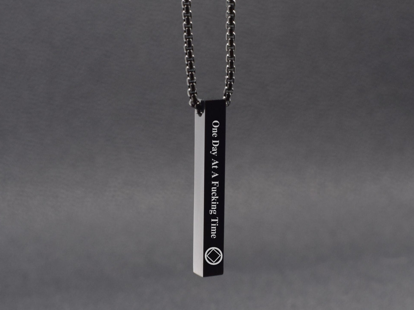 Recovery gift for addict Sobriety gift for NA member NA necklaces