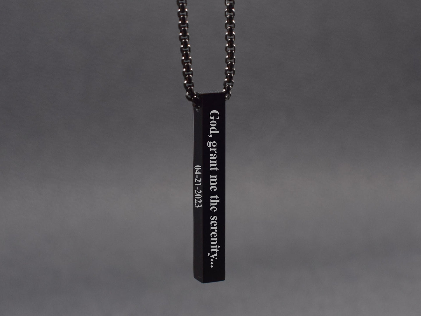 Recovery gift for addict Sobriety gift for NA member NA necklaces