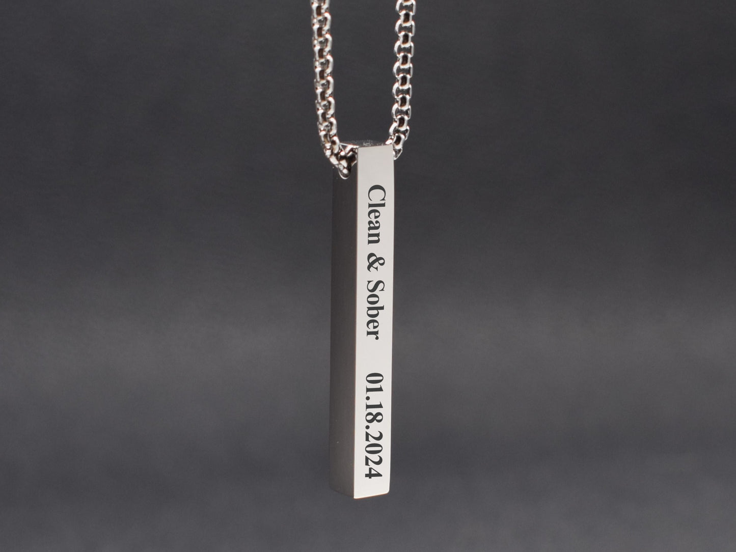 Recovery gift for addict Sobriety gift for NA member NA necklaces