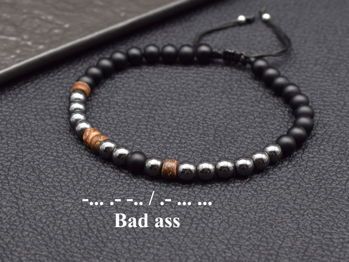 My Person Morse code bracelet boyfriend hidden message