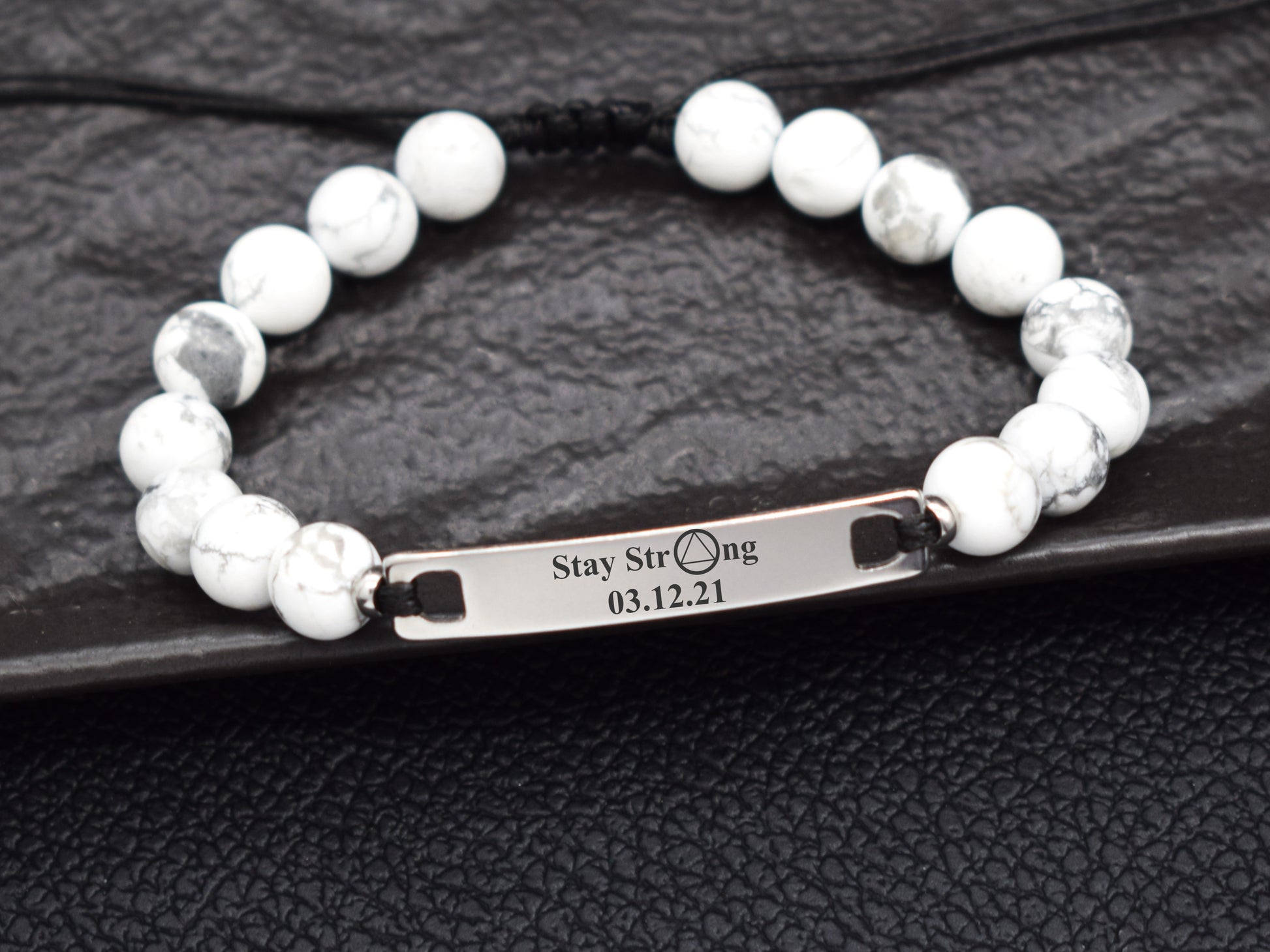 sober bracelet women - stay strong