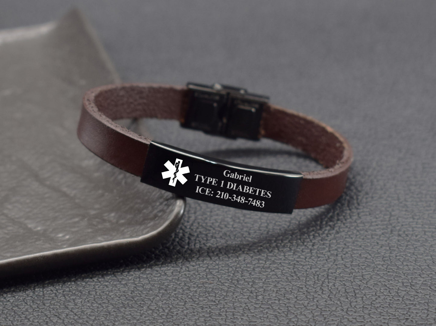 t1d bracelets - custom engravble