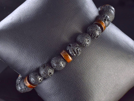 lava rock bracelet 