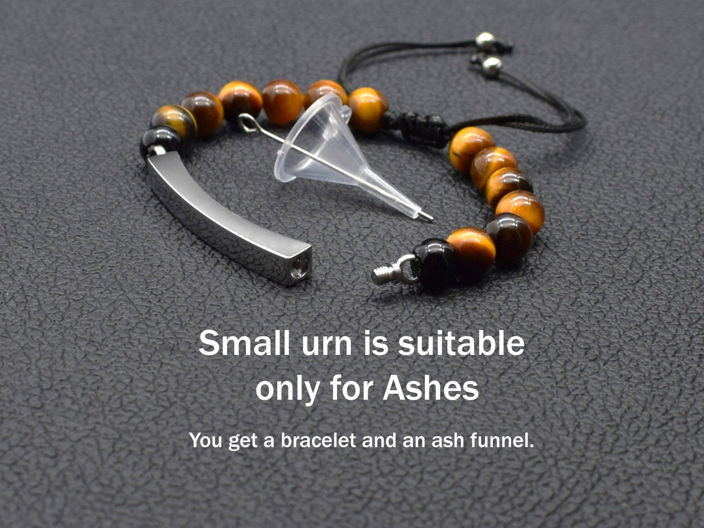 Cremation bracelet for pets ashes made into jewelry Loss of pet gift